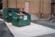 Dumpster Pad Power Washing
